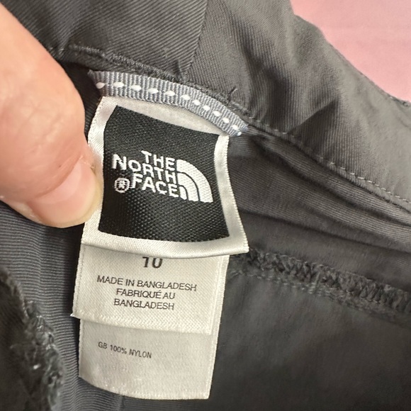 The North Face BLACK Hiking Trekking Climbing Capris size 10 - Picture 3 of 16